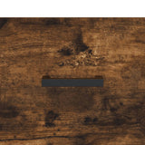 Credenza Rovere Fumo 69,5x34x90 cm in Legno truciolato