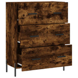 Credenza Rovere Fumo 69,5x34x90 cm in Legno truciolato