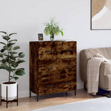 Credenza Rovere Fumo 69,5x34x90 cm in Legno truciolato