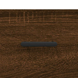 Credenza Rovere Marrone 69,5x34x90 cm in Legno truciolato