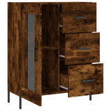 Credenza Rovere Fumo 69,5x34x90 cm in Legno truciolato