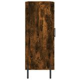 Credenza Rovere Fumo 69,5x34x90 cm in Legno truciolato