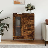 Credenza Rovere Fumo 69,5x34x90 cm in Legno truciolato
