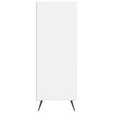 Libreria Bianca 69,5x32,5x90 cm in Legno truciolato