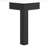 Libreria Bianco Lucido 69,5x32,5x90 cm in Legno truciolato