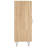 Credenza Rovere Sonoma 34,5x34x90 cm in Legno truciolato