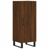 Credenza Rovere Marrone 34,5x34x90 cm in Legno truciolato