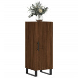 Credenza Rovere Marrone 34,5x34x90 cm in Legno truciolato