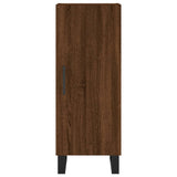 Credenza Rovere Marrone 34,5x34x90 cm in Legno truciolato