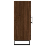 Credenza Rovere Marrone 34,5x34x90 cm in Legno truciolato
