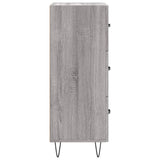 Credenza Grigio Sonoma 34,5x34x90 cm in Legno truciolato