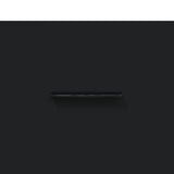 Credenza Nero 34,5x34x90 cm in Legno truciolato