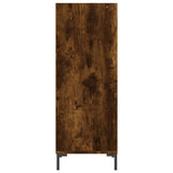 Credenza Rovere Fumo 34,5x32,5x90 cm in Legno truciolato