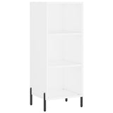Credenza Bianca 34,5x32,5x90 cm in Legno truciolato