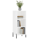 Credenza Bianca 34,5x32,5x90 cm in Legno truciolato