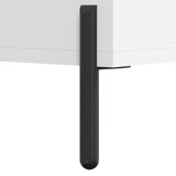Credenza Bianca 34,5x32,5x90 cm in Legno truciolato