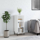 Credenza Bianca 34,5x32,5x90 cm in Legno truciolato