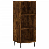 Credenza Rovere Fumo 34,5x32,5x90 cm in Legno truciolato