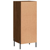 Credenza Rovere Marrone 34,5x34x90 cm in Legno truciolato