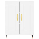Credenza Bianca 69,5x34x90 cm in Legno truciolato