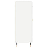 Credenza Bianca 69,5x34x90 cm in Legno truciolato