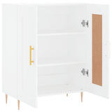 Credenza Bianca 69,5x34x90 cm in Legno truciolato
