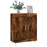 Credenza Rovere Fumo 69,5x34x90 cm in Legno truciolato