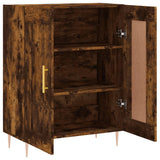 Credenza Rovere Fumo 69,5x34x90 cm in Legno truciolato
