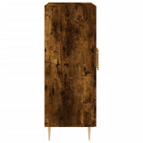 Credenza Rovere Fumo 69,5x34x90 cm in Legno truciolato
