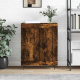Credenza Rovere Fumo 69,5x34x90 cm in Legno truciolato