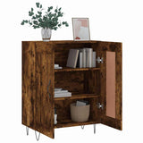 Credenza Rovere Fumo 69,5x34x90 cm in Legno truciolato
