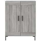 Credenza Grigio Sonoma 69,5x34x90 cm in Legno truciolato