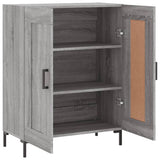 Credenza Grigio Sonoma 69,5x34x90 cm in Legno truciolato