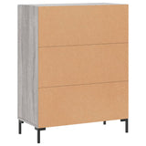 Credenza Grigio Sonoma 69,5x34x90 cm in Legno truciolato