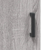 Credenza Grigio Sonoma 69,5x34x90 cm in Legno truciolato