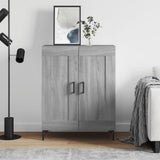 Credenza Grigio Sonoma 69,5x34x90 cm in Legno truciolato