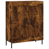 Credenza Rovere Fumo 69,5x34x90 cm in Legno truciolato
