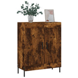 Credenza Rovere Fumo 69,5x34x90 cm in Legno truciolato