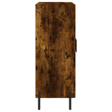 Credenza Rovere Fumo 69,5x34x90 cm in Legno truciolato