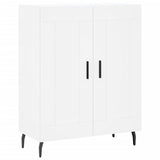 Credenza Bianca 69,5x34x90 cm in Legno truciolato