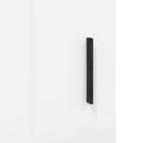 Credenza 69,5x34x90 cm in Legno truciolato Bianco Lucido