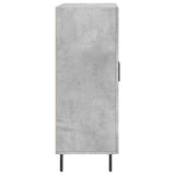 Credenza Grigio Cemento 69,5x34x90 cm in Legno truciolato