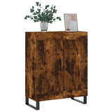 Credenza Rovere Fumo 69,5x34x90 cm in Legno truciolato
