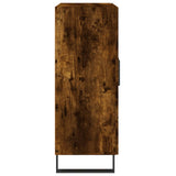 Credenza Rovere Fumo 69,5x34x90 cm in Legno truciolato