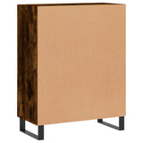 Credenza Rovere Fumo 69,5x34x90 cm in Legno truciolato