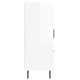 Credenza 69,5x34x90 cm in Legno truciolato Bianco Lucido