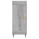 Credenza Grigio Sonoma 34,5x34x90 cm in Legno truciolato