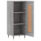 Credenza Grigio Sonoma 34,5x34x90 cm in Legno truciolato
