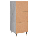 Credenza Grigio Sonoma 34,5x34x90 cm in Legno truciolato