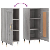 Credenza Grigio Sonoma 34,5x34x90 cm in Legno truciolato